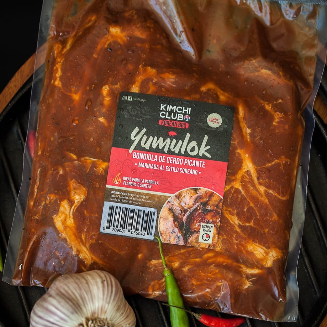  Alt Yumulok, Bondiola de cerdo picante